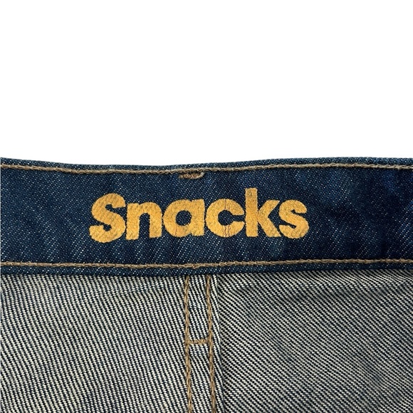NWT Mother Snacks Smoothie Carpenter Sneak High-Rise Wide Leg Cuffed Jeans - Picture 5 of 12